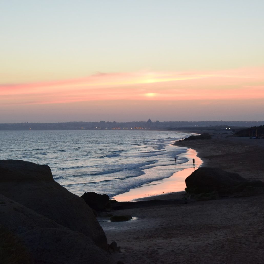 landscape photography of body of water